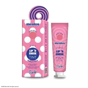 Rude mentos BEAUTY TINT 2u1 rumenilo i karmin za usne - Pink Sand, 15 ml